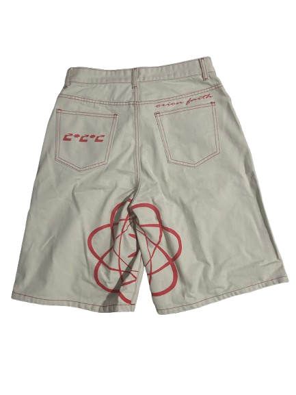 Orion Jorts White