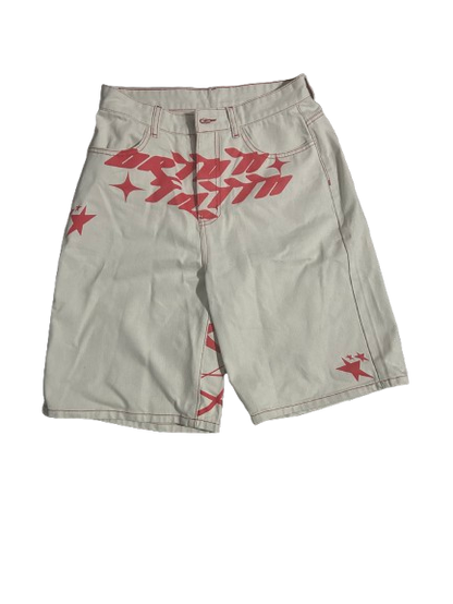 Orion Jorts White