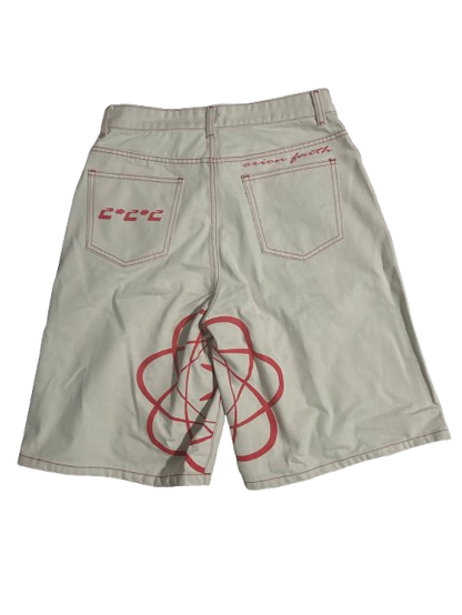 Orion Jorts White